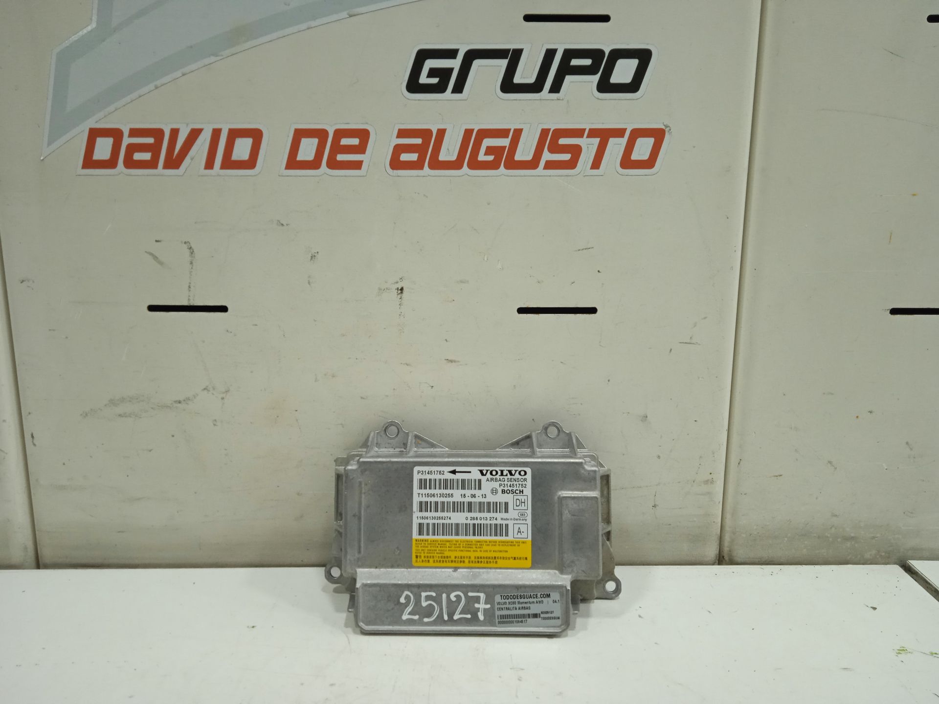 Centralita airbag volvo xc60 momentum awd