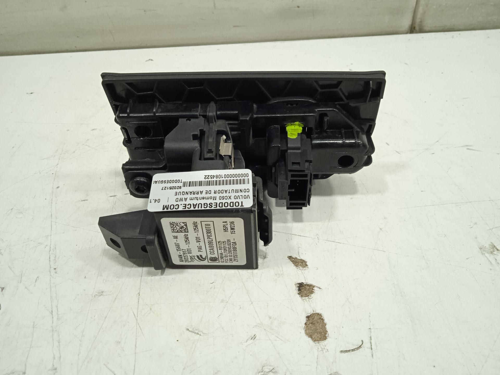 Conmutador de arranque volvo xc60 momentum awd