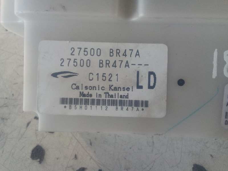 Mando climatizador nissan qashqai (j10) tekna