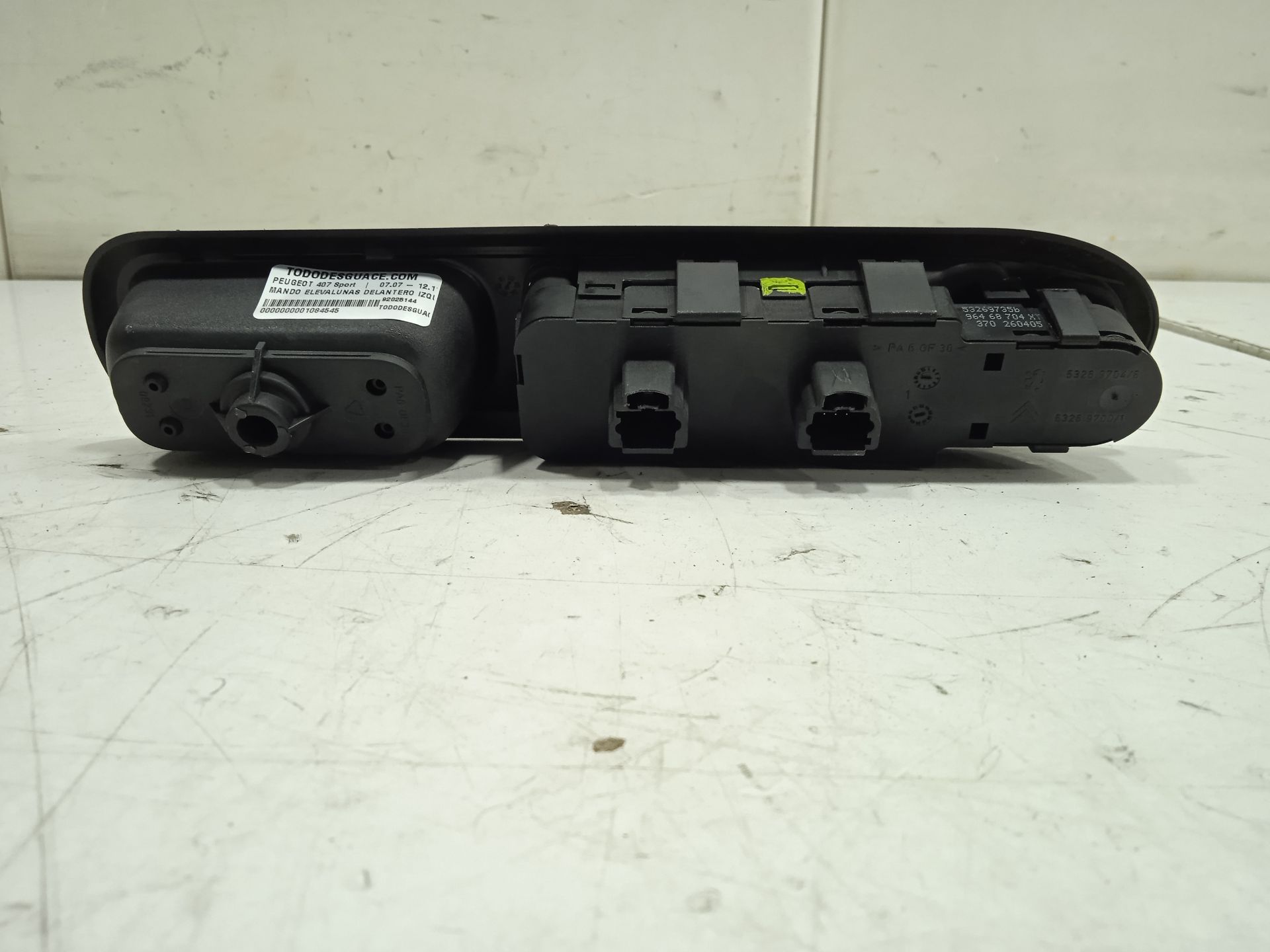 Mando elevalunas delantero izquierdo peugeot 407 sport