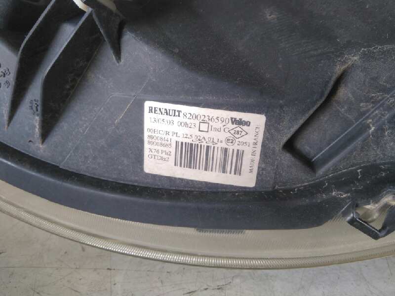  faro izquierdo   renault kangoo (f/kc0) authentique 1.5 dci diesel