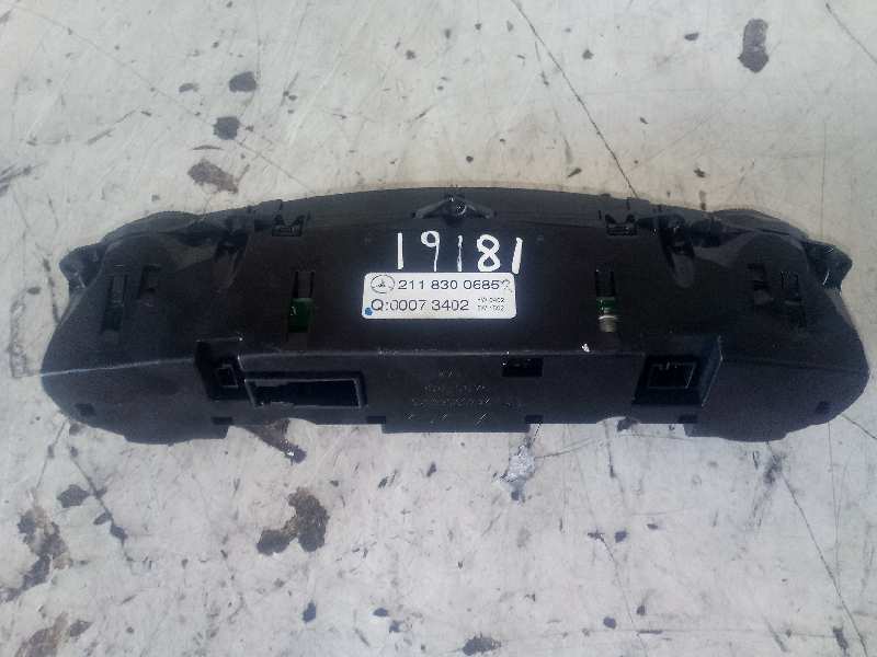 Mando climatizador mercedes-benz clase e (bm 211) berlina e 500  4matic (211.083)