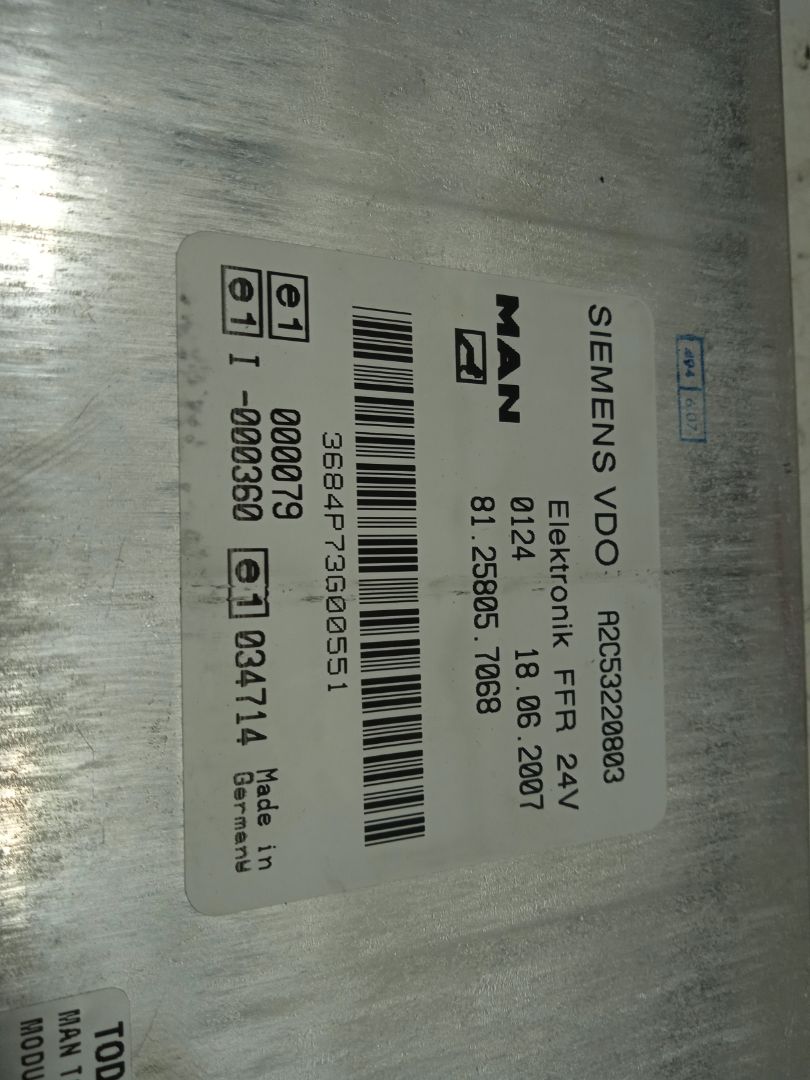 Modulo electronico   no identificado
