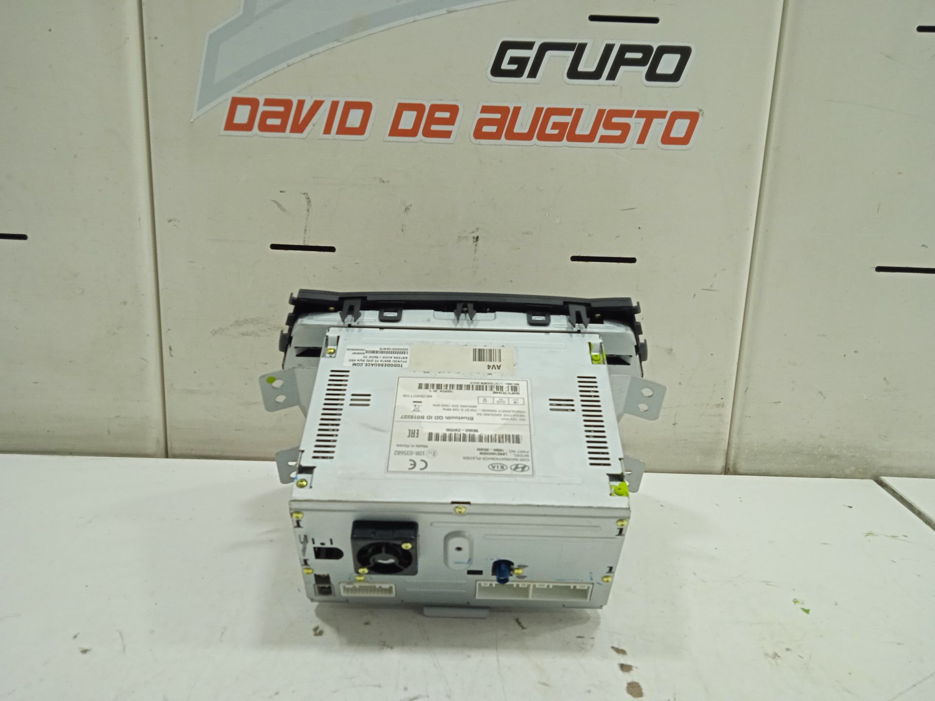 Sistema audio / radio cd   no identificado