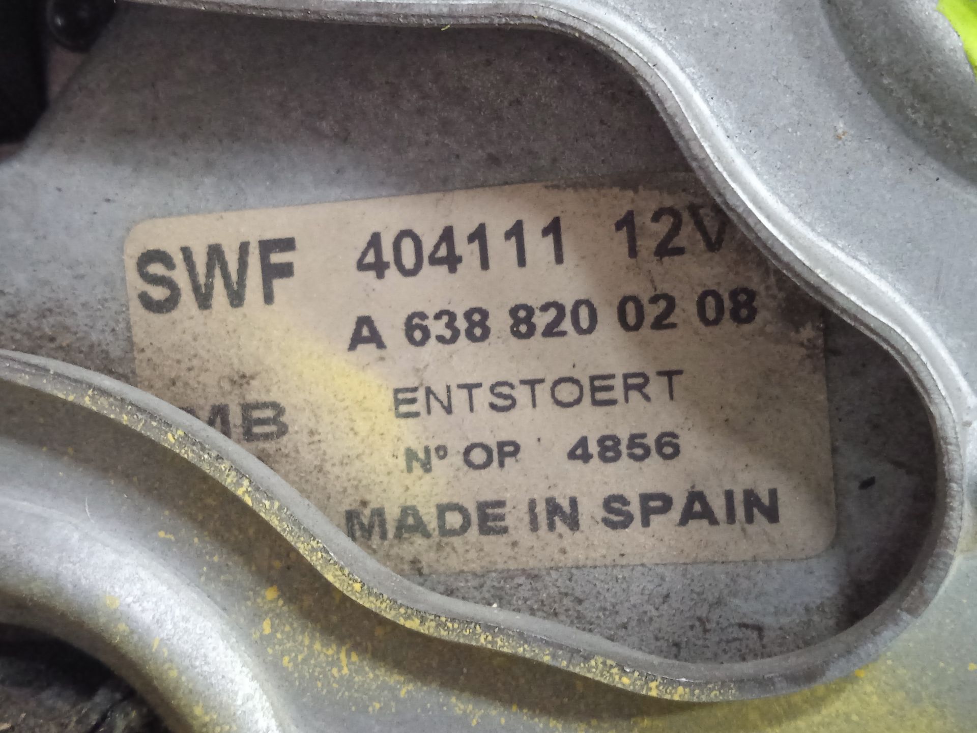 Motor limpia trasero 108 cdi     (638.094)