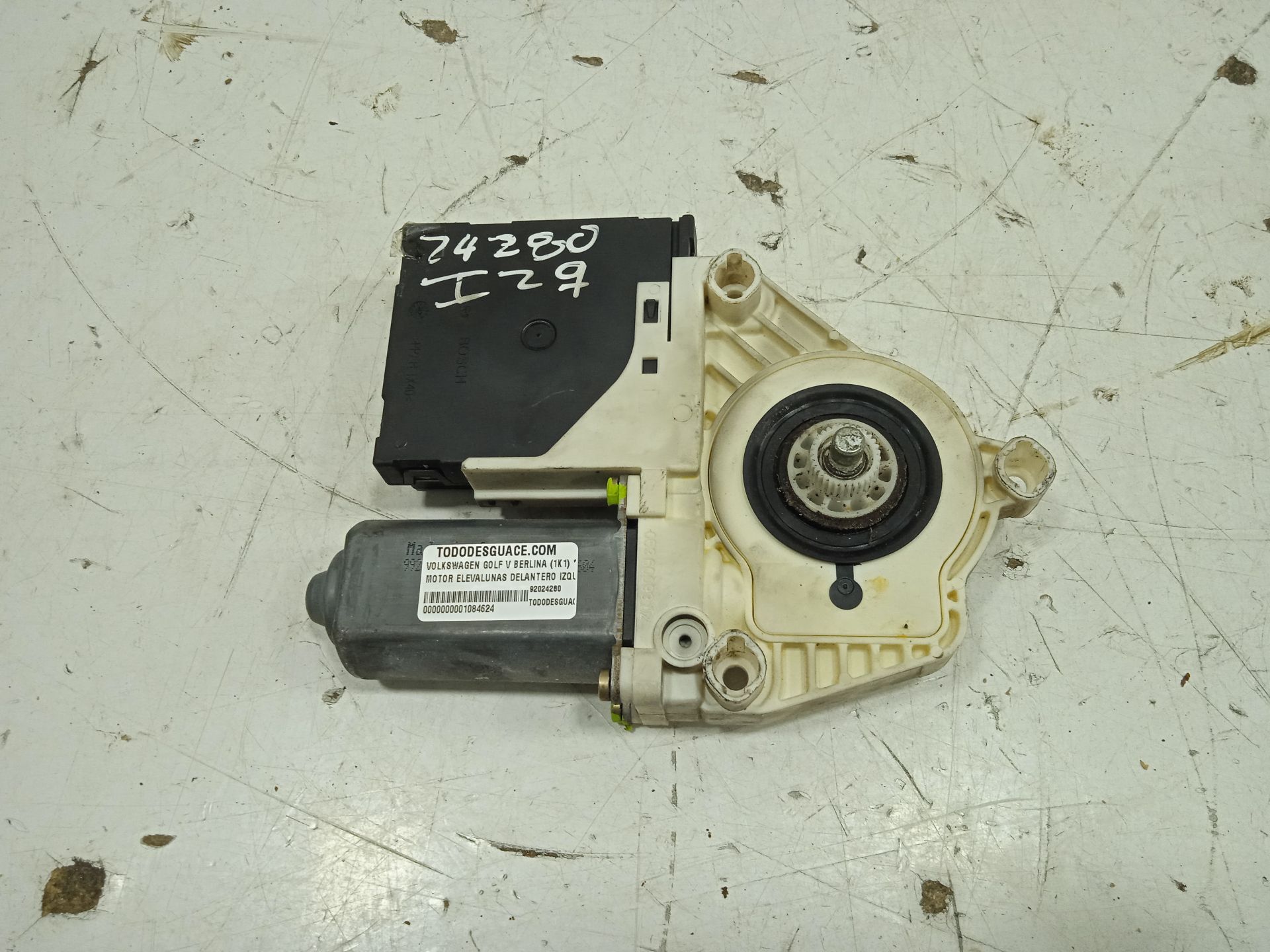 Motor elevalunas delantero izquierdo volkswagen golf v (1k1)(10.2003) 