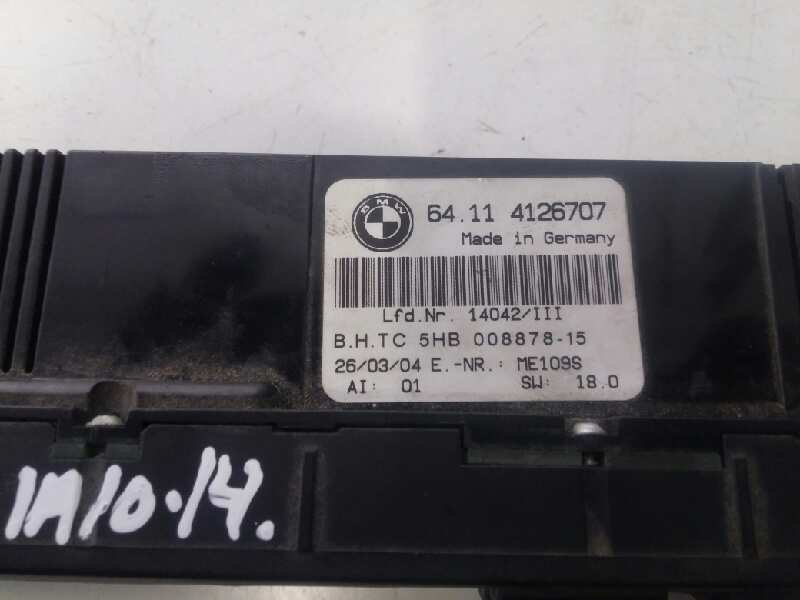 Mando climatizador bmw serie 3 touring (e46) 320d edition advance