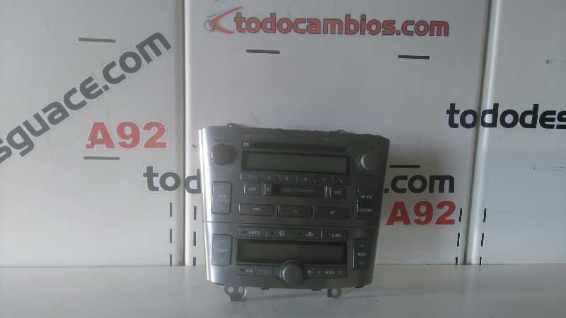 Sistema audio / radio cd toyota avensis berlina (t25) 2.0 d4d executive berlina (5