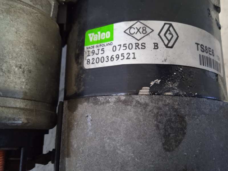 Motor arranque renault clio iii exception
