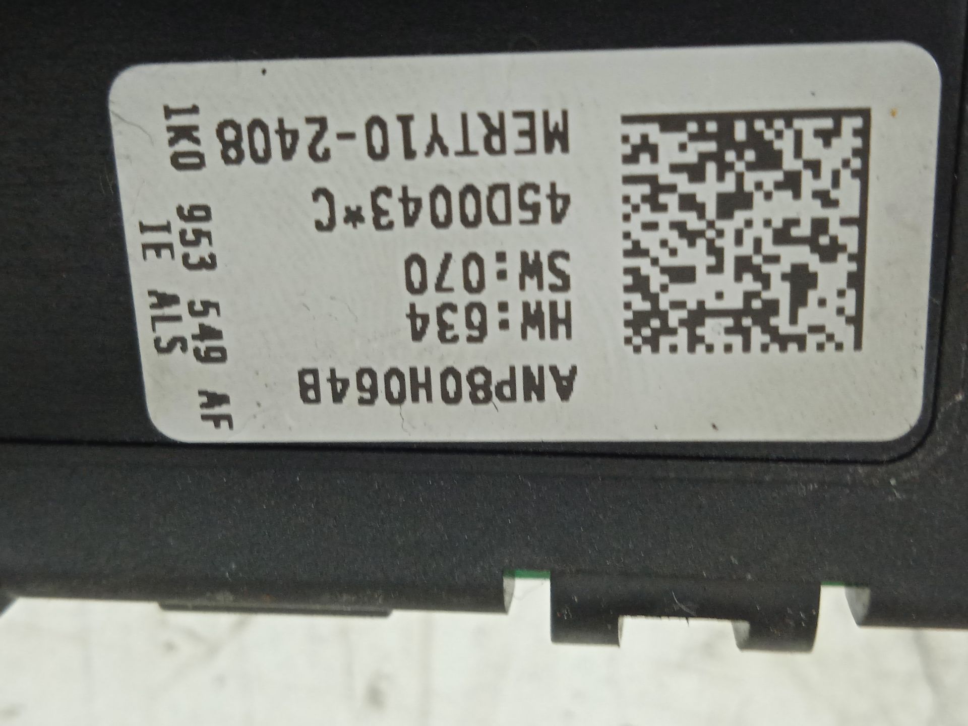 Modulo electronico volkswagen golf v (1k1)(10.2003) highline