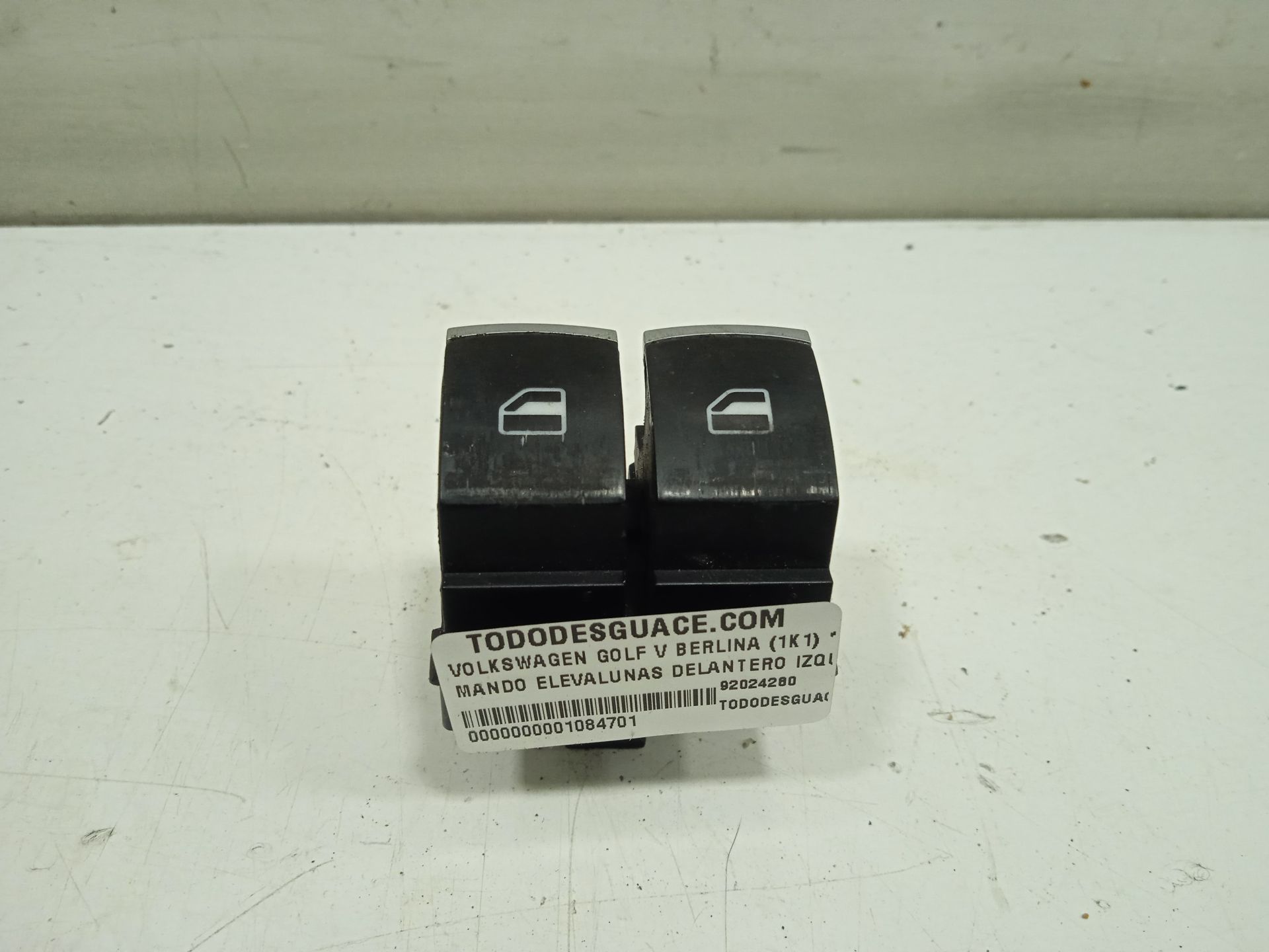 Mando elevalunas delantero izquierdo volkswagen golf v (1k1)(10.2003) 