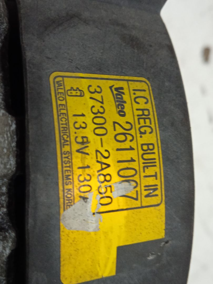 Alternador kia sportage (sl) emotion 4x2