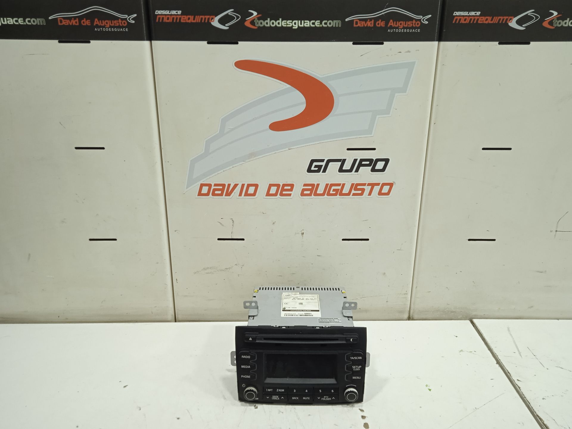 Sistema audio / radio cd kia sportage (sl) emotion 4x2