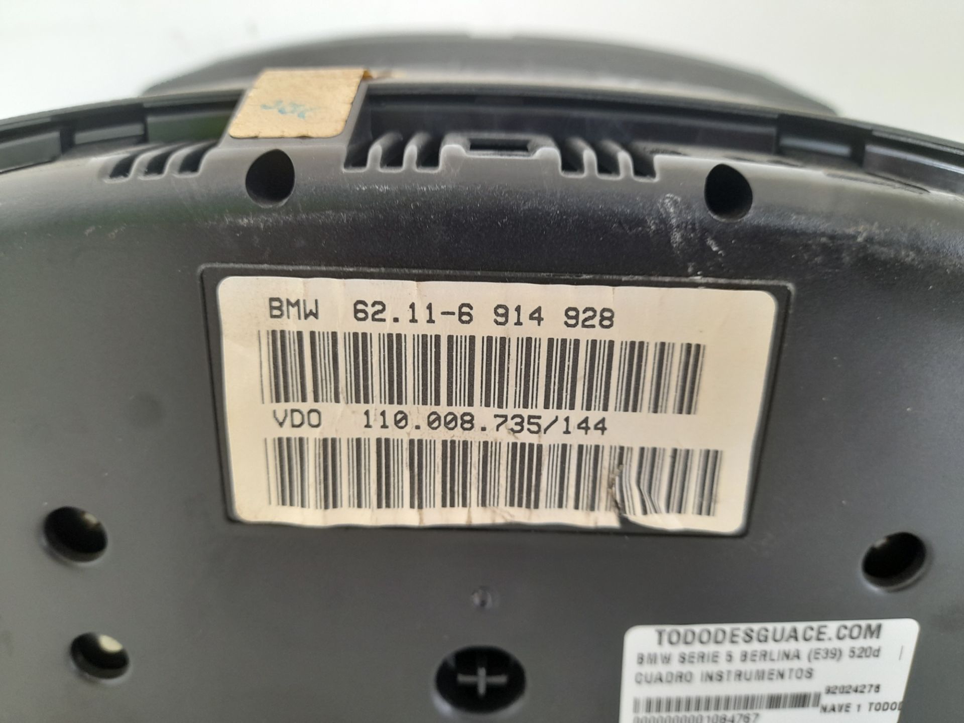 Cuadro instrumentos bmw serie 5 berlina (e39) 520d