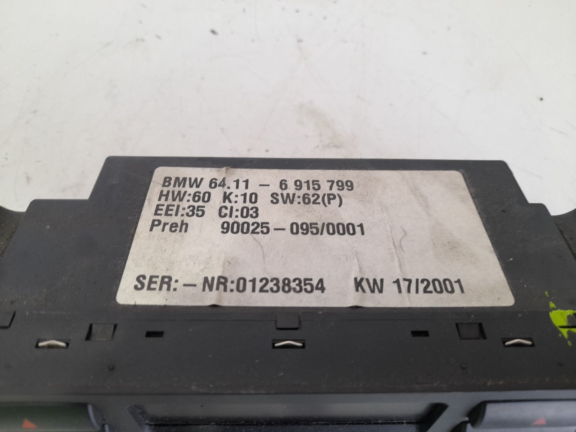 Mando climatizador bmw serie 5 berlina (e39) 520d