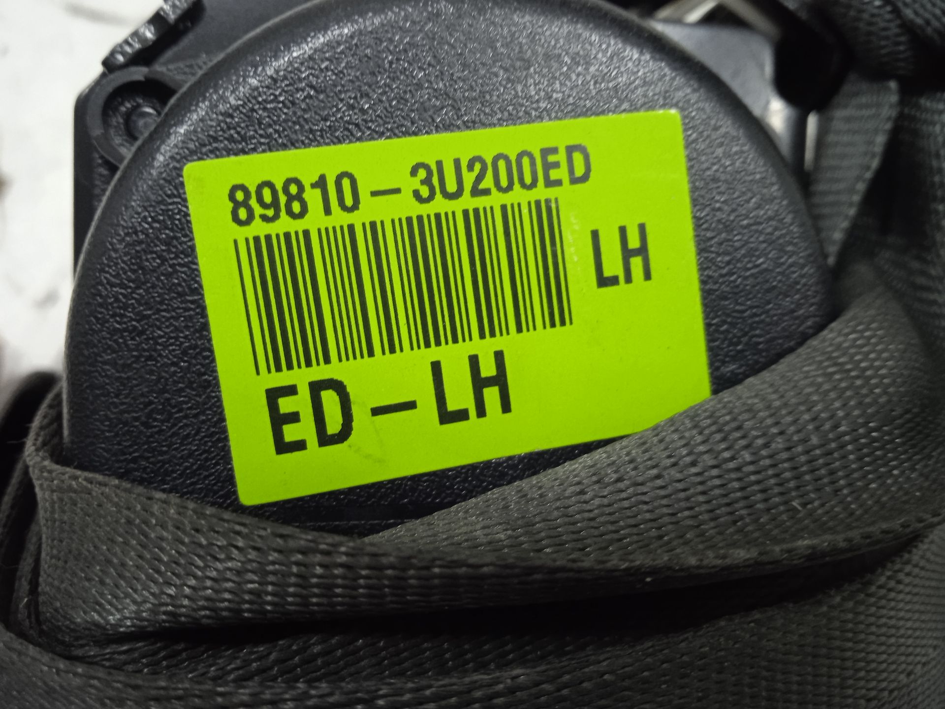 Cinturon seguridad trasero izquierdo kia sportage (sl) emotion 4x2