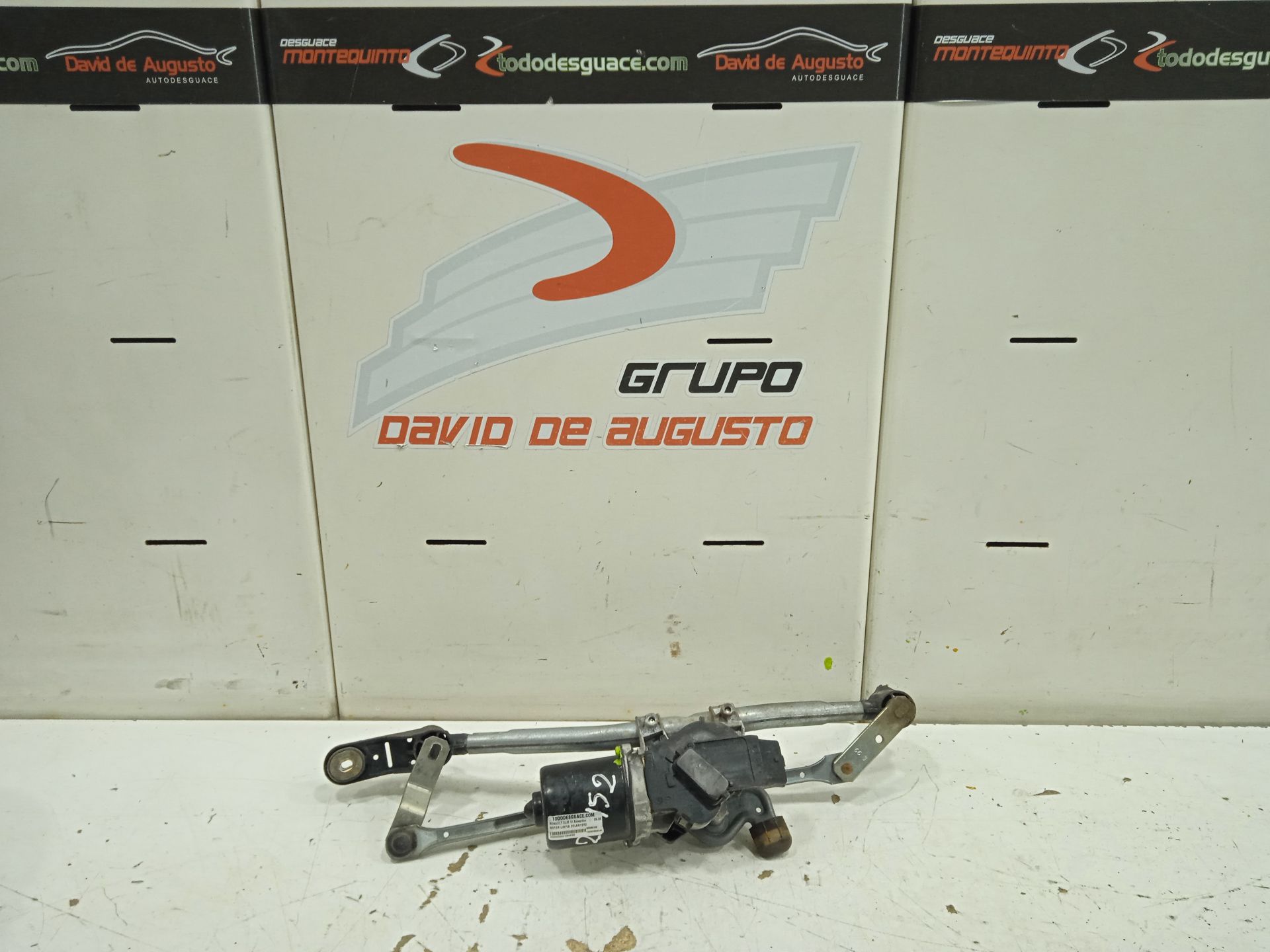 Motor limpia delantero renault clio iii exception