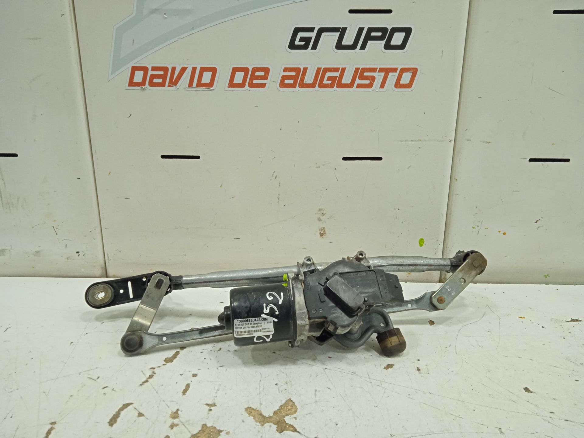 Motor limpia delantero renault clio iii exception