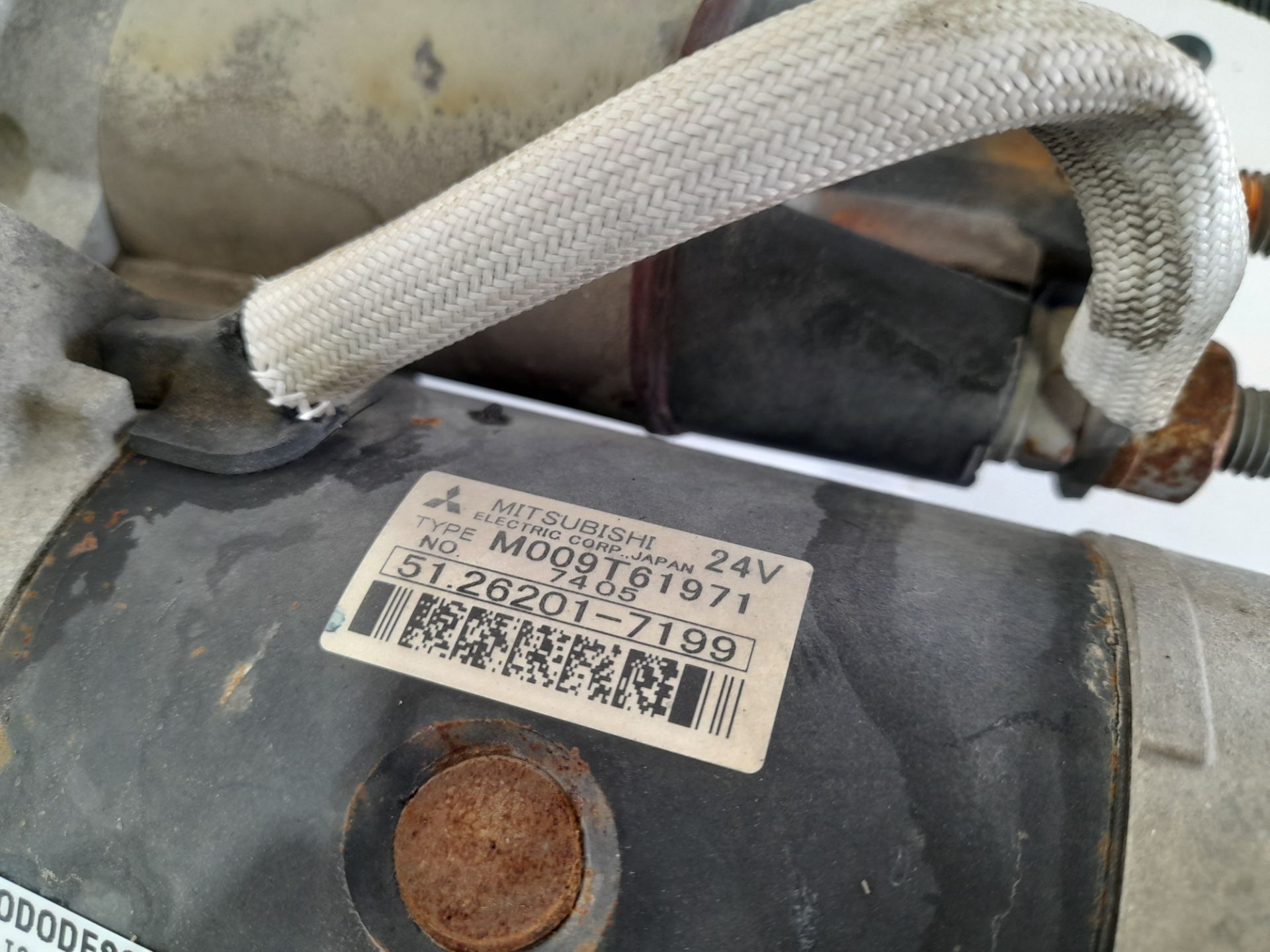 Motor arranque   no identificado