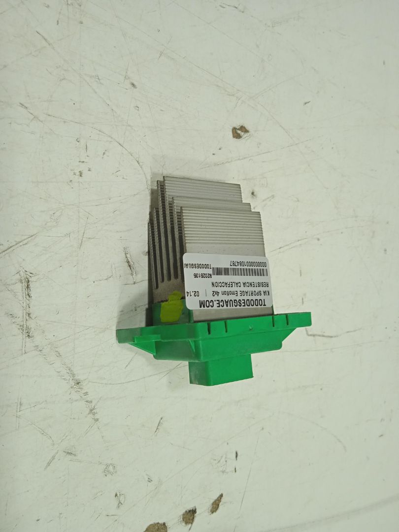 Resistencia calefaccion kia sportage (sl) emotion 4x2
