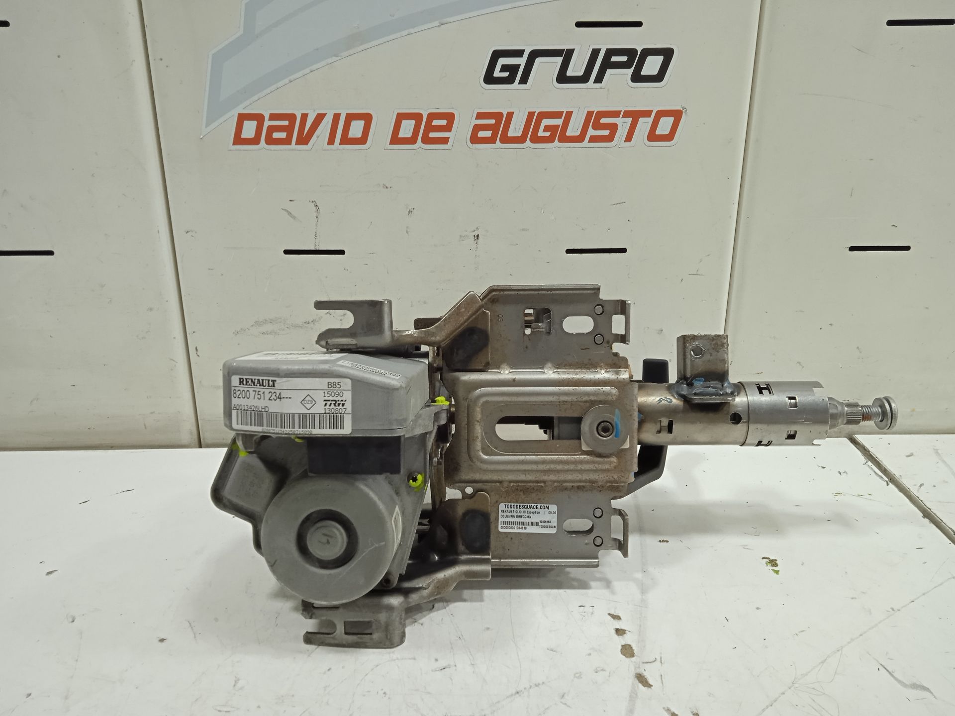 Columna direccion renault clio iii exception