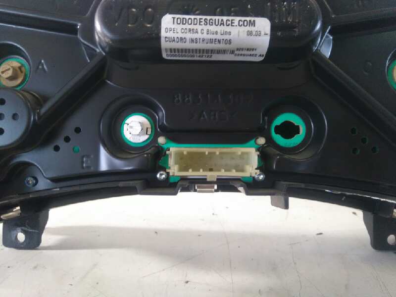 Cuadro instrumentos opel corsa c blue line