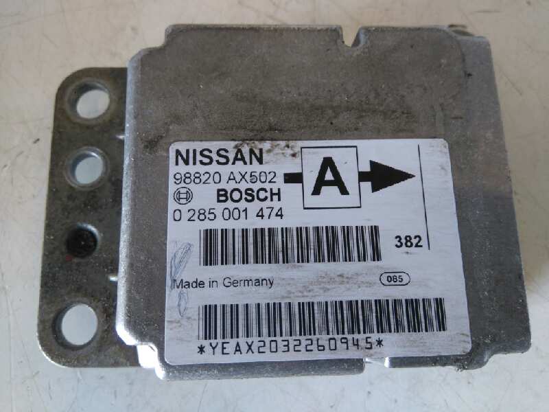 Centralita airbag nissan micra (k12e) acenta