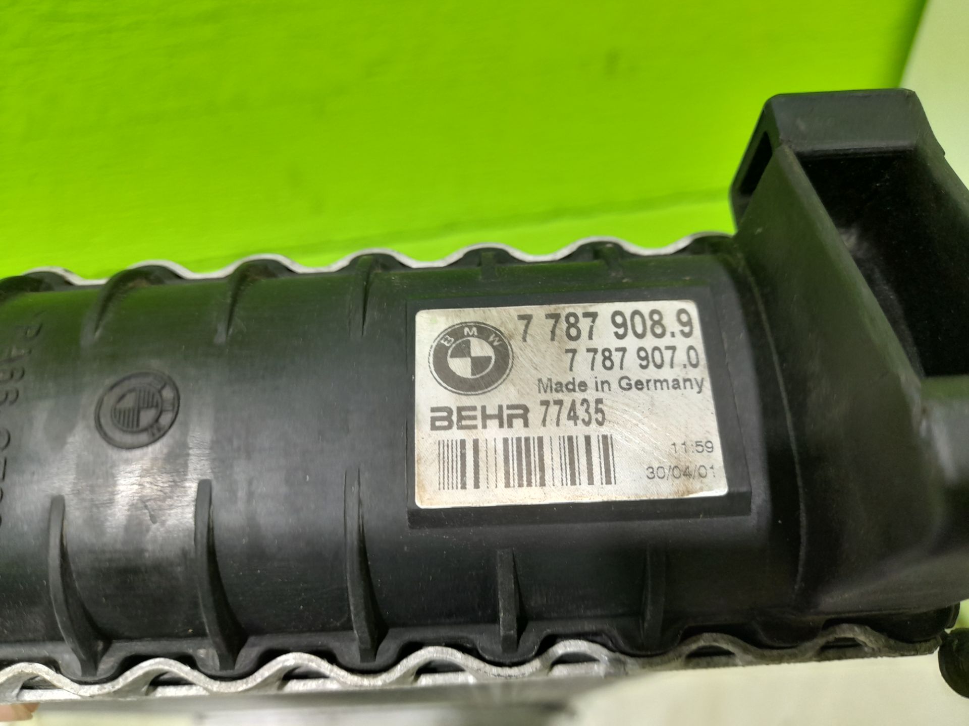 Radiador agua bmw serie 5 berlina (e39) 520d