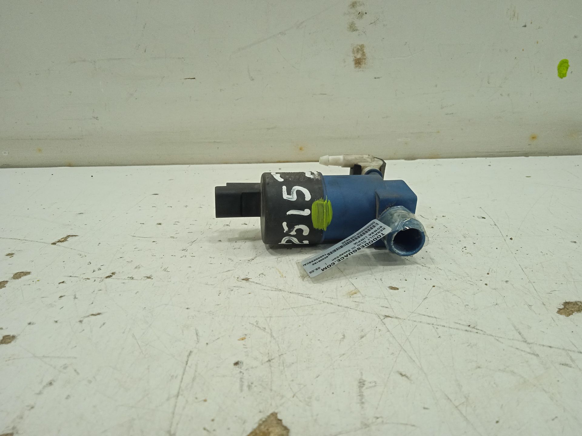 Bomba limpia renault clio iii exception