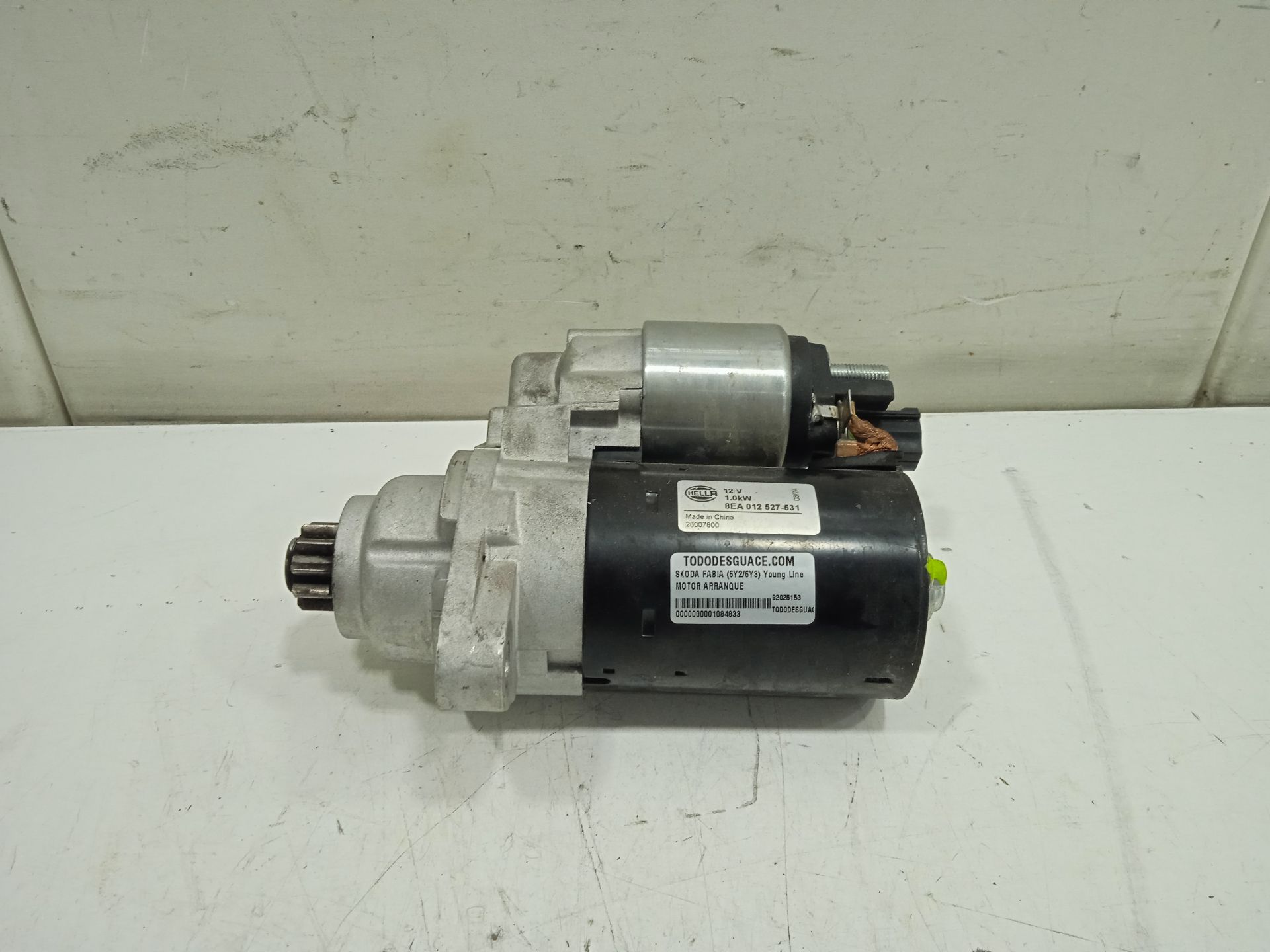 Motor arranque skoda fabia (6y26y3) young line