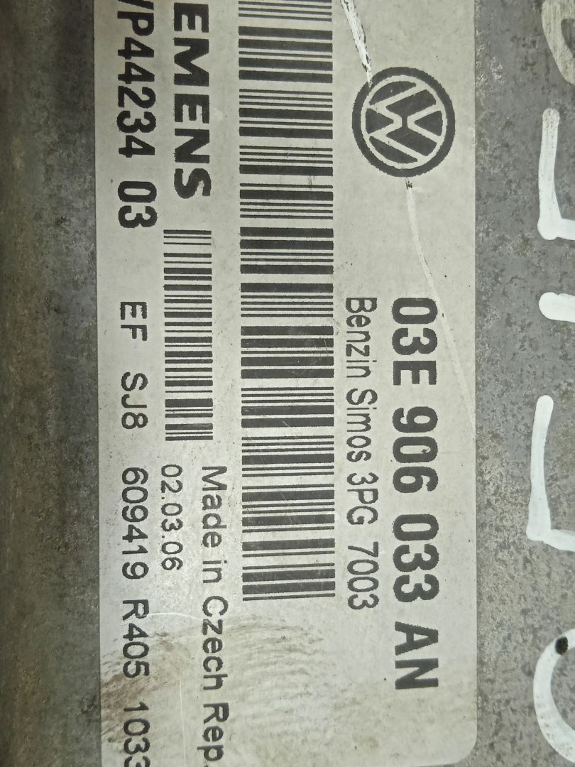 Centralita motor uce skoda fabia (6y26y3) young line