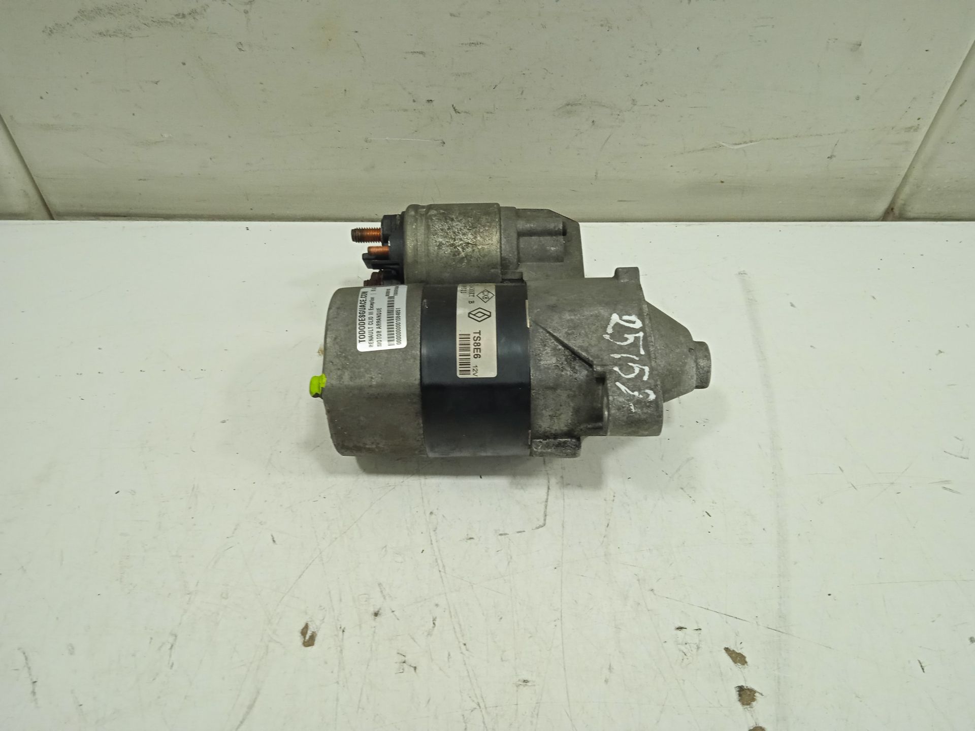 Motor arranque renault clio iii exception
