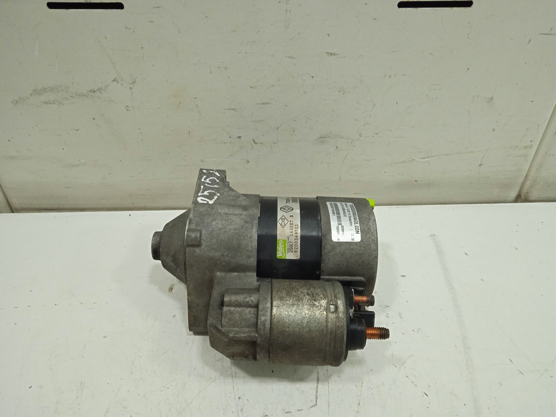 Motor arranque renault clio iii exception