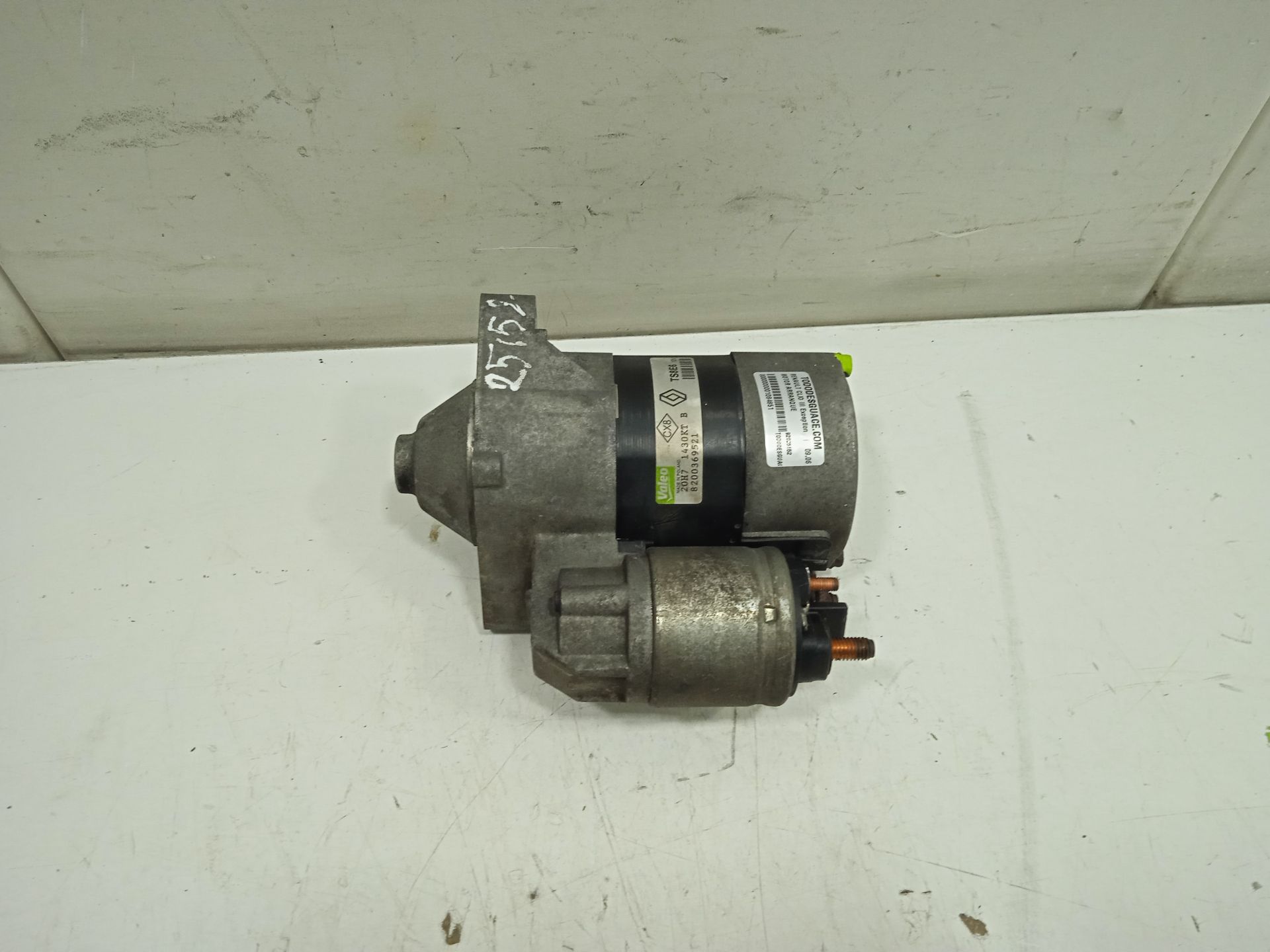 Motor arranque renault clio iii exception