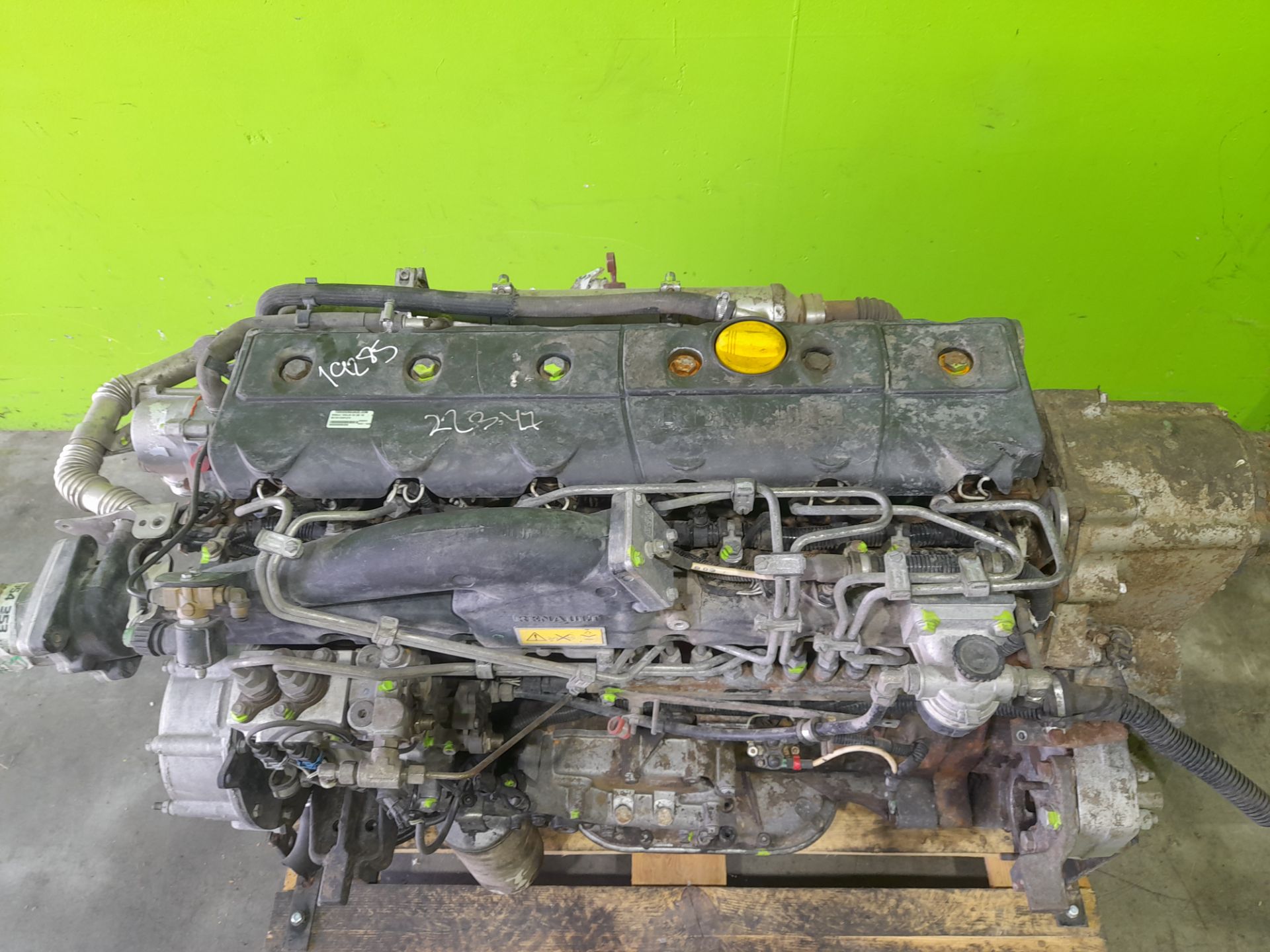 Motor completo renault midlum 