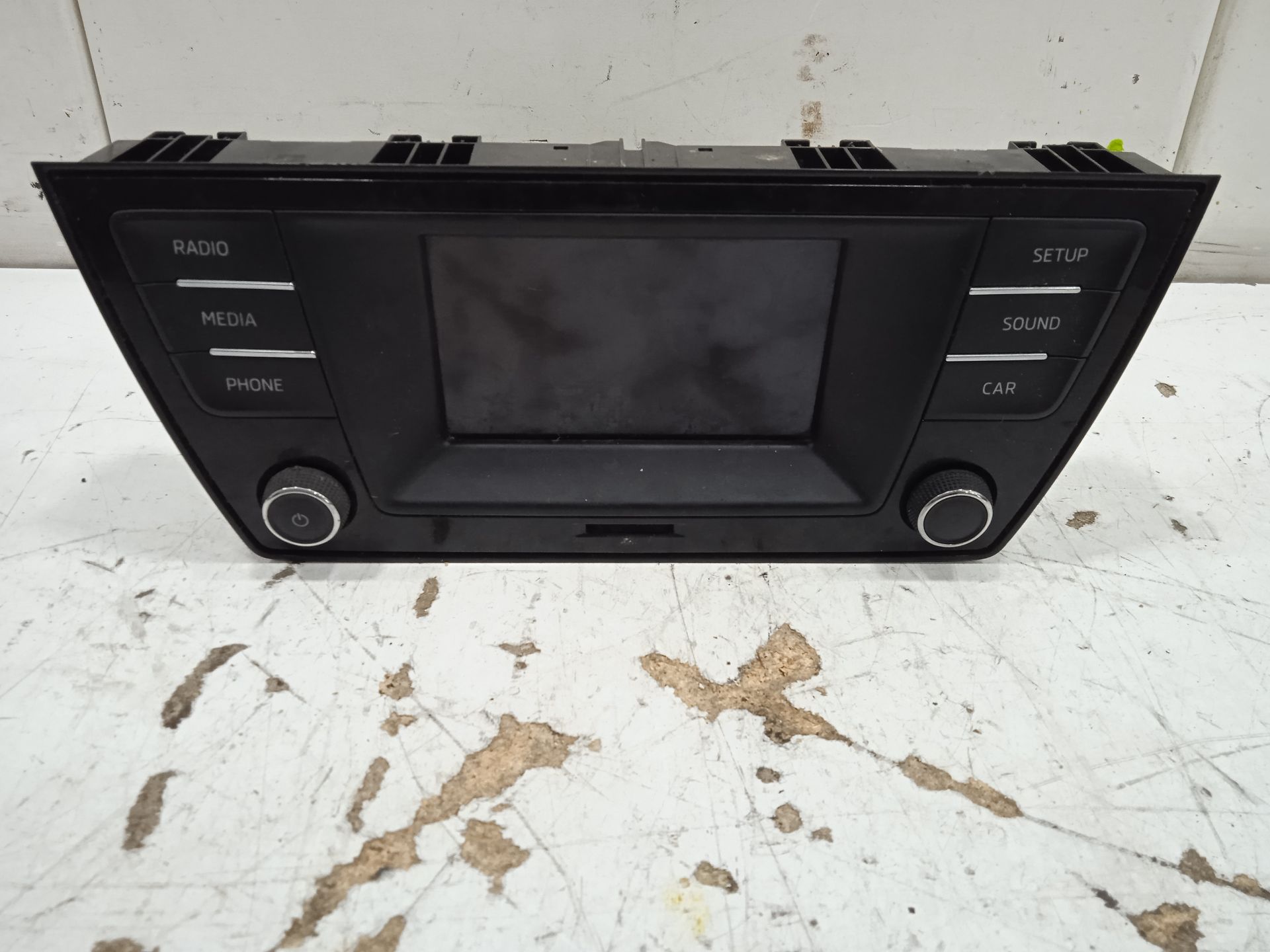 Sistema audio / radio cd skoda fabia (nj3) color concept