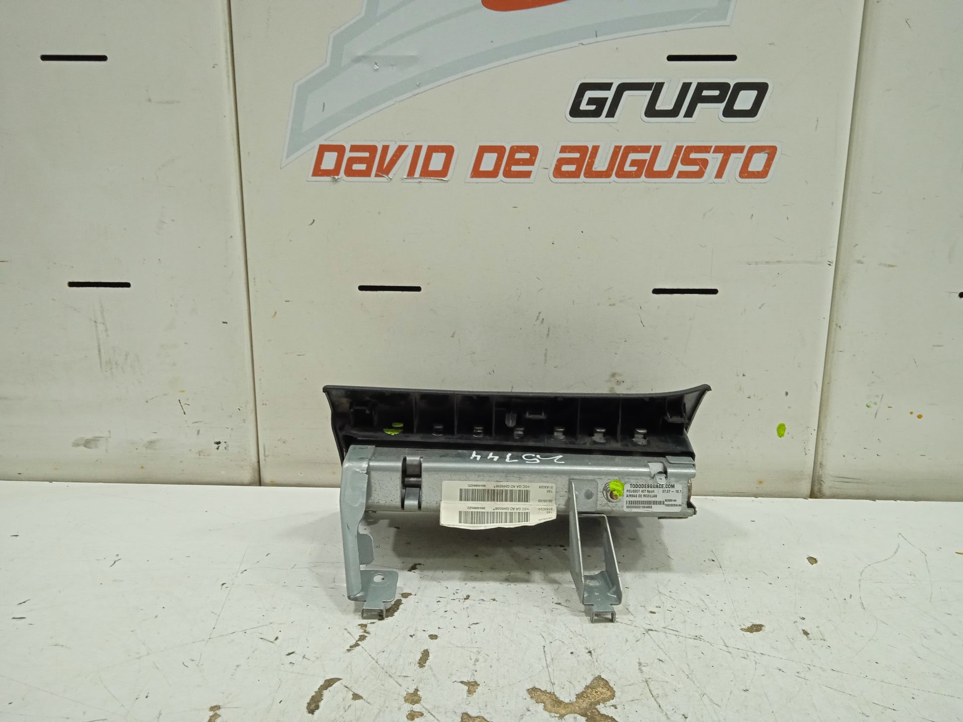 Airbag de rodillas peugeot 407 sport
