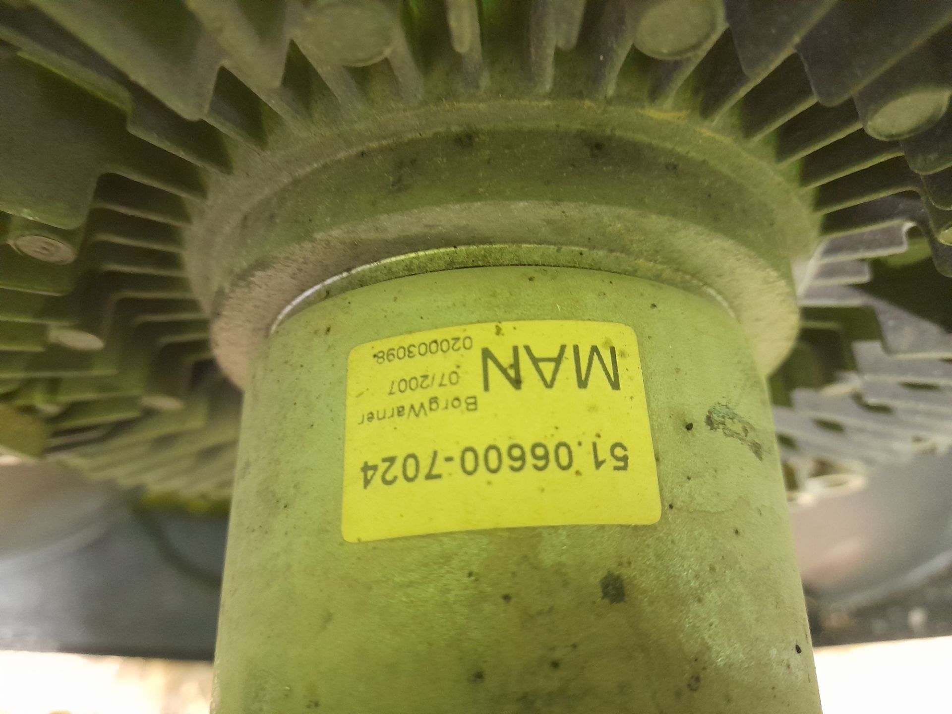 Ventilador viscoso motor   no identificado