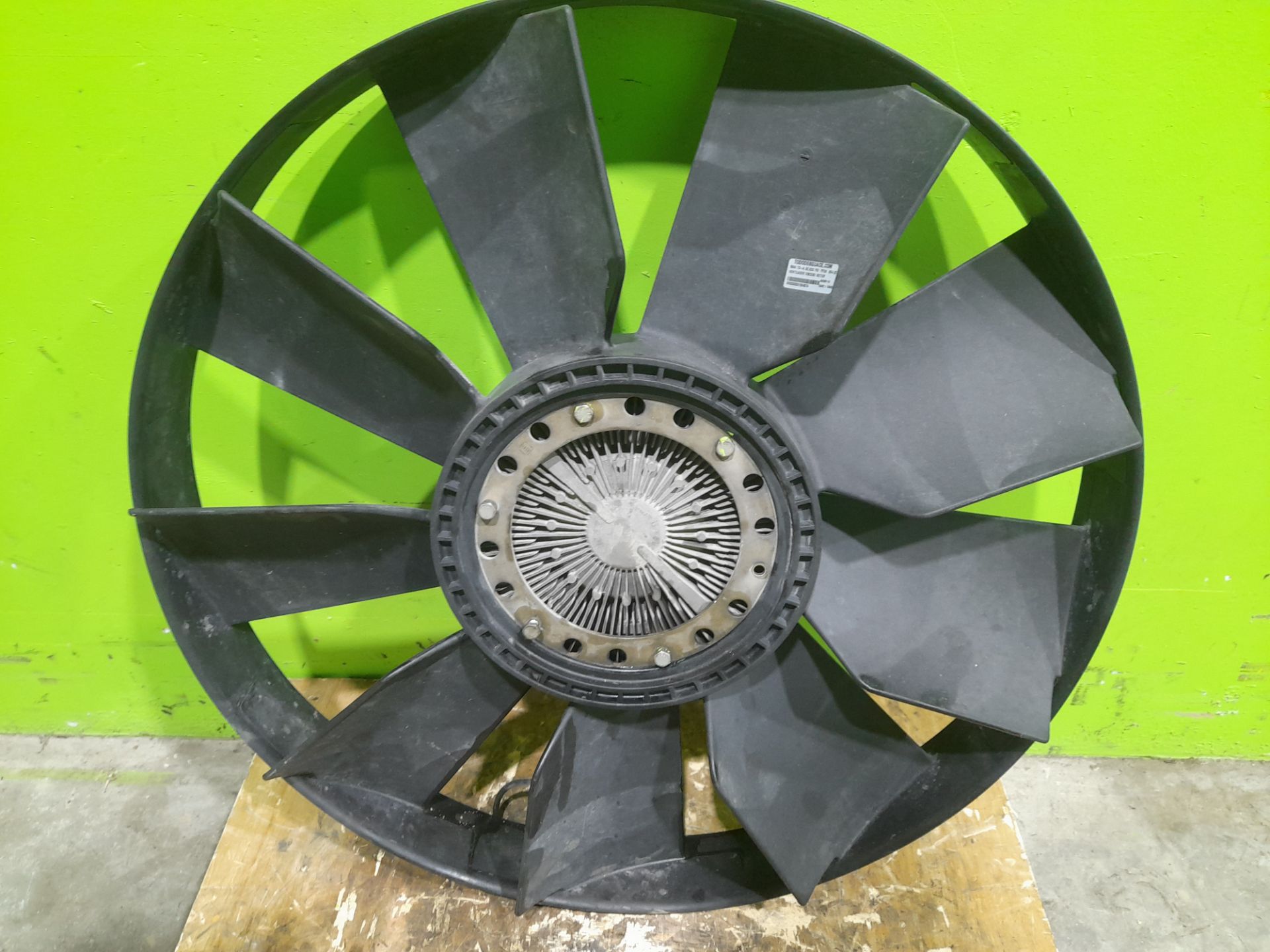 Ventilador viscoso motor   no identificado