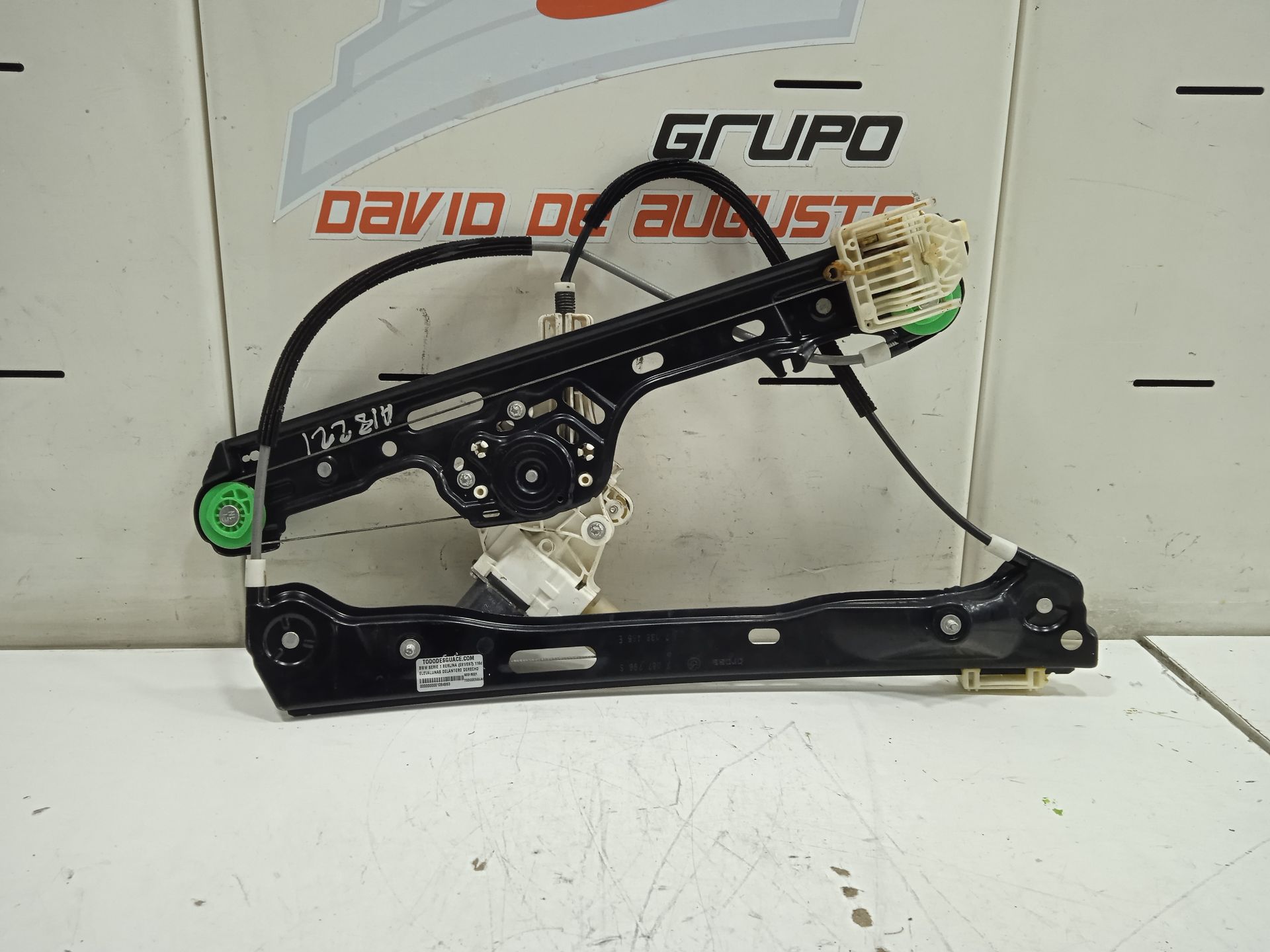 Elevalunas delantero derecho bmw serie 1 berlina (e81e87) 116d