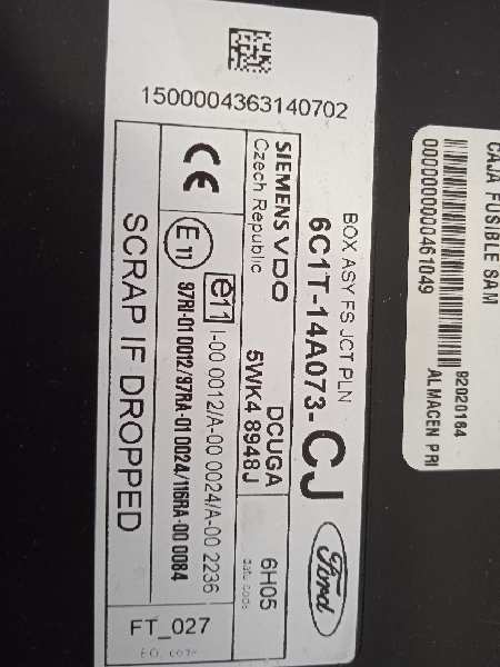 No identificado ford transit combi (tt9) ft 330 mediano