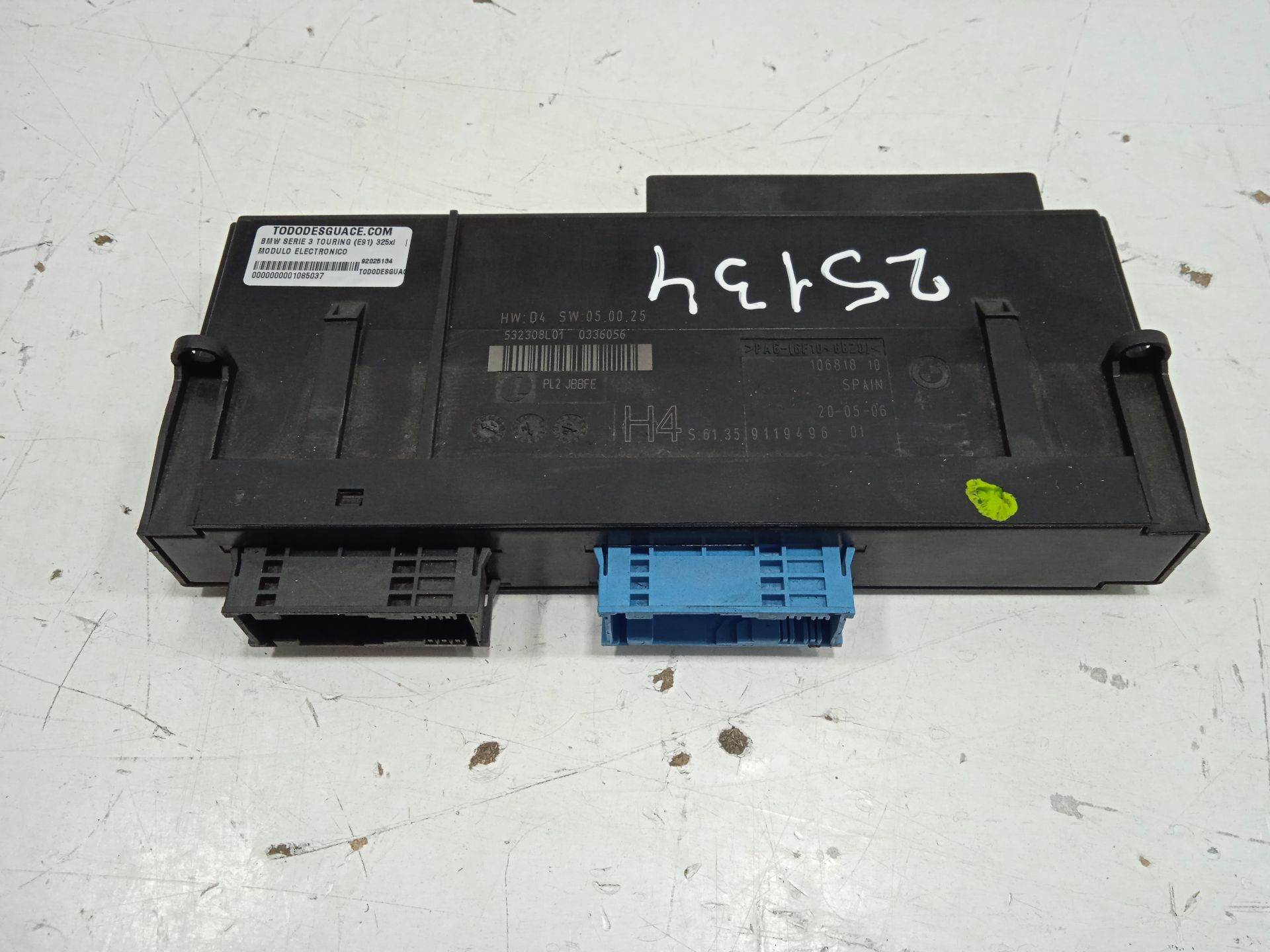Modulo electronico bmw serie 3 touring (e91) 325xi