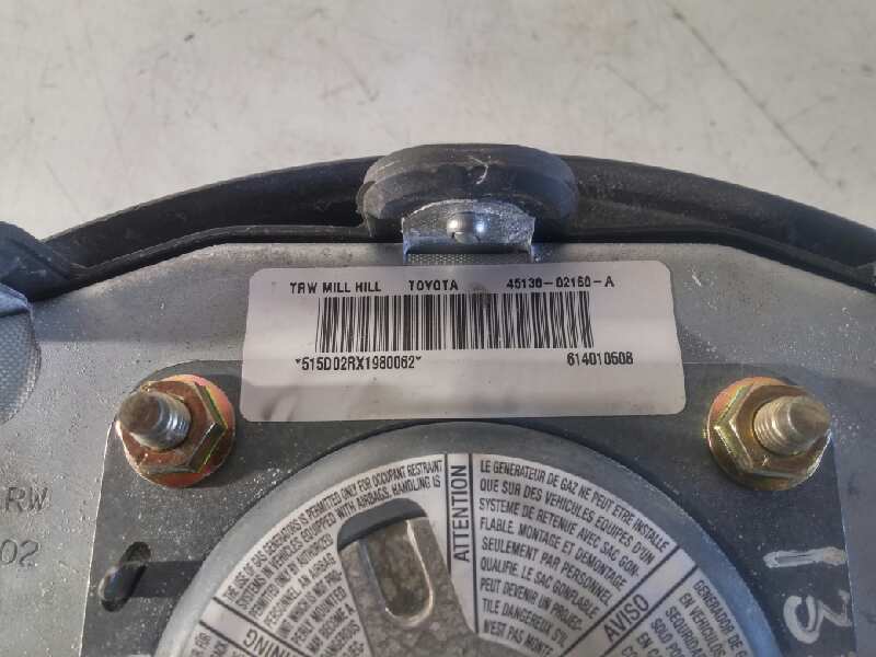 Airbag delantero izquierdo toyota corolla (e12) 2.0 d4d luna berlina