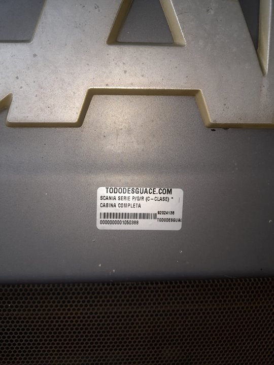 No identificado scania baureihe c-klasse pgr (2004) 