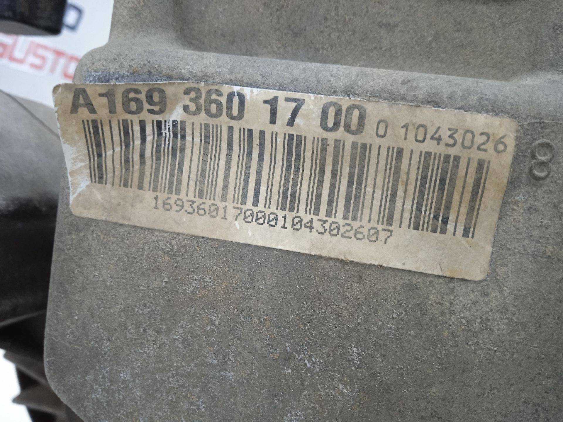 Caja cambios mercedes-benz clase a (bm 169) a 160 cdi (169.306)