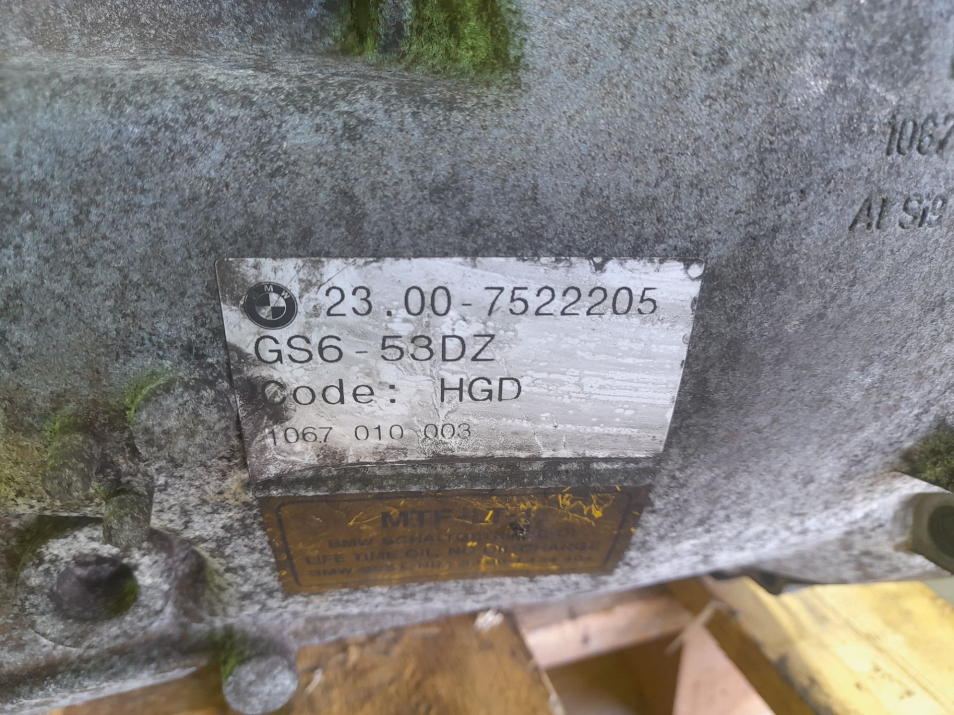 Caja cambios bmw serie 5 berlina (e60) 530d