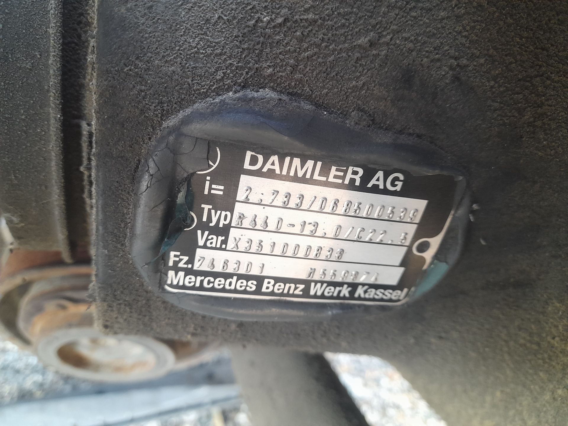 No identificado mercedes-benz actros 23 6-cil. 2-ejes bm 93024 (2003) 