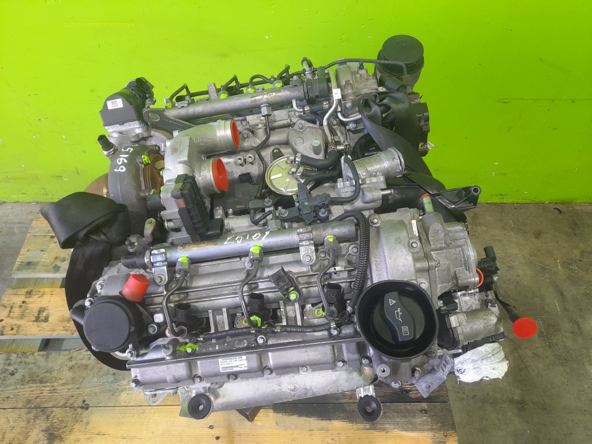 Motor completo mercedes-benz clase r (bm 251) 320 cdi (251.022)