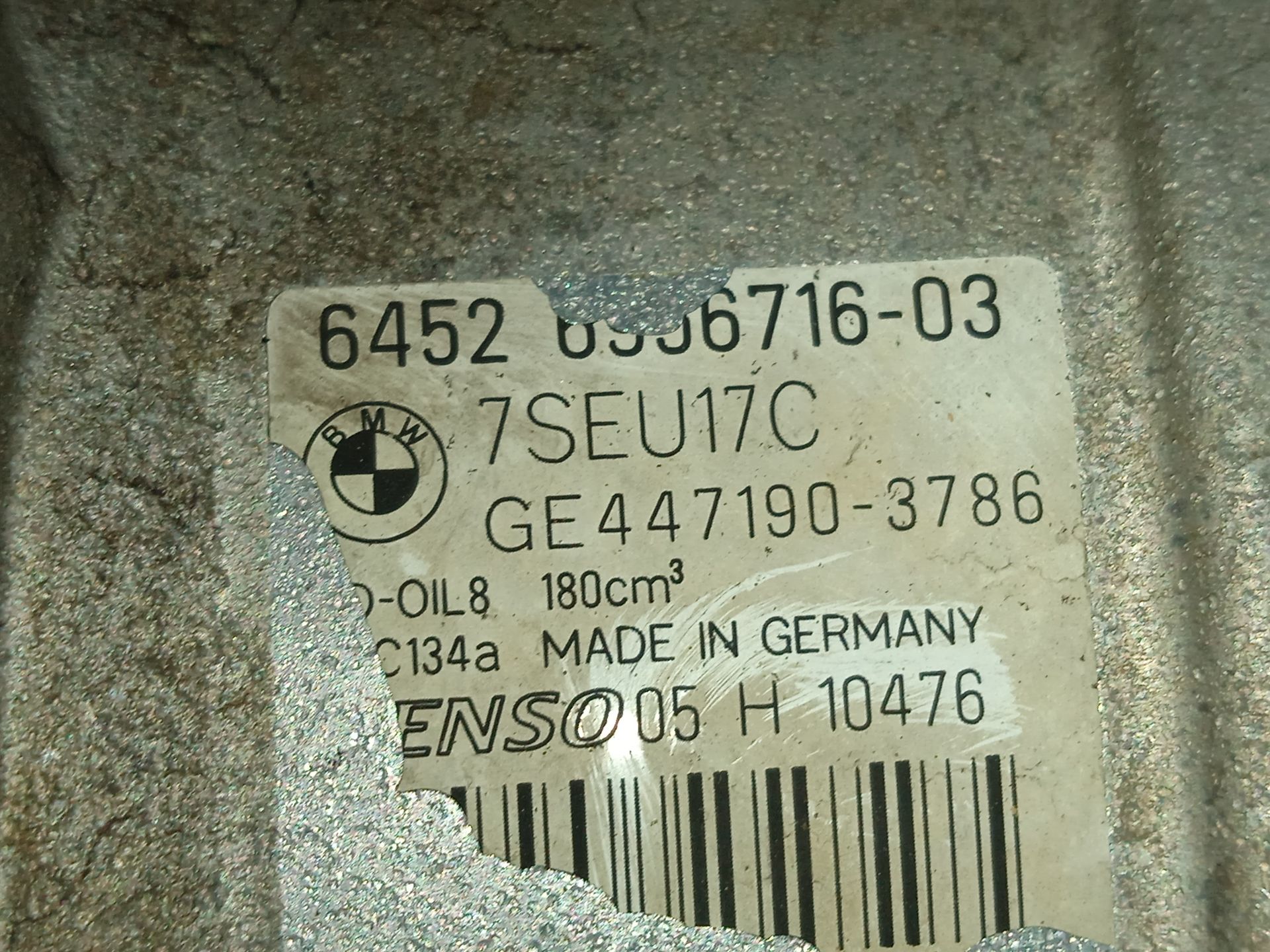 Compresor aire acondicionado bmw serie 3 touring (e91) 325xi