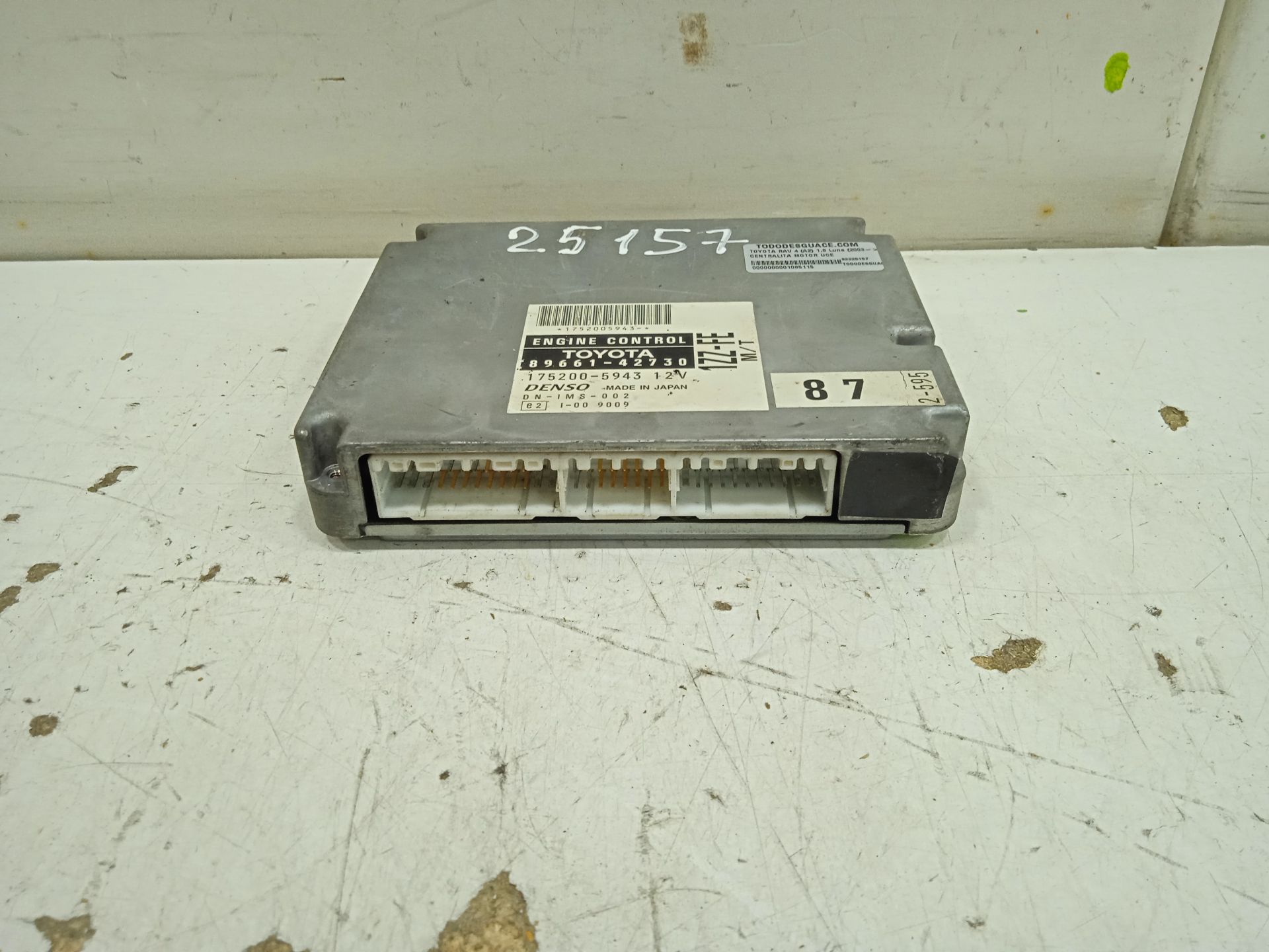 Centralita motor uce toyota rav4 (a2) 1.8 luna (2003)